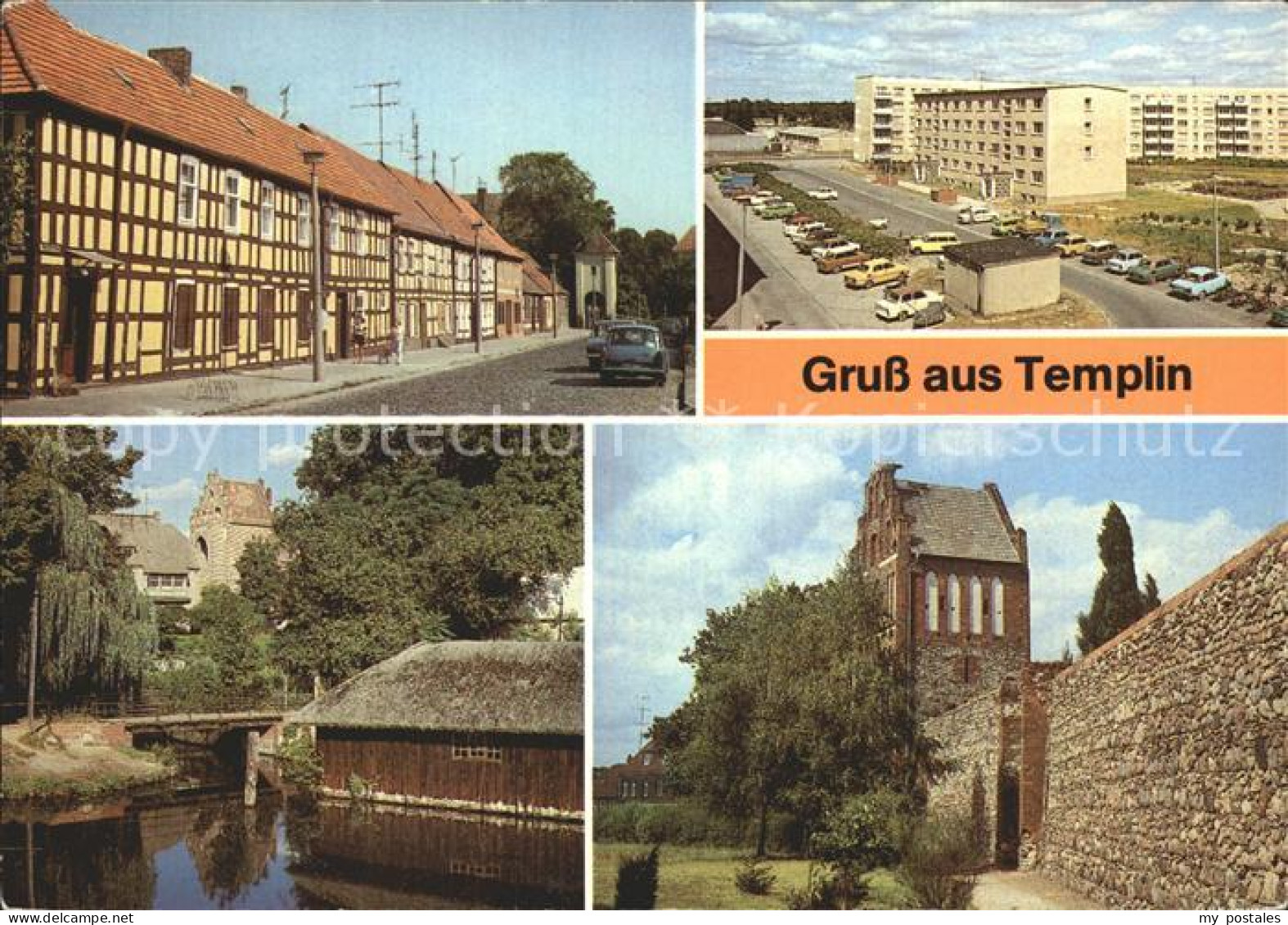 72347477 Templin Martin-Luther-Strasse Ringstrasse Templiner Kanal Muehlentor  T - Templin