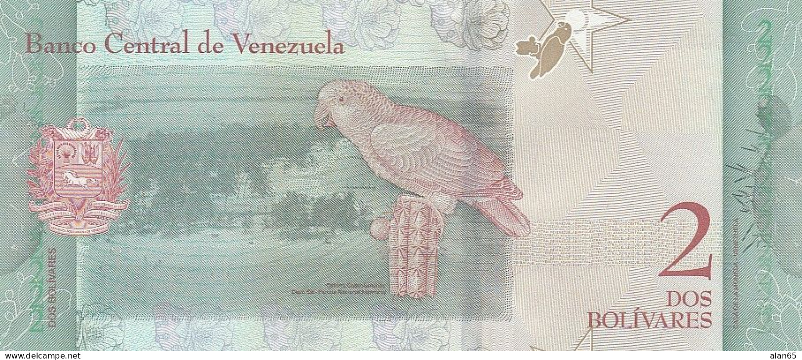 Venezuela #101, 2 Bolivares, 2018 Banknote - Venezuela