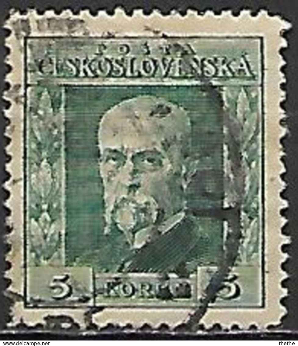 TCHECOSLOVAQUIE - Président Masaryk - Usati