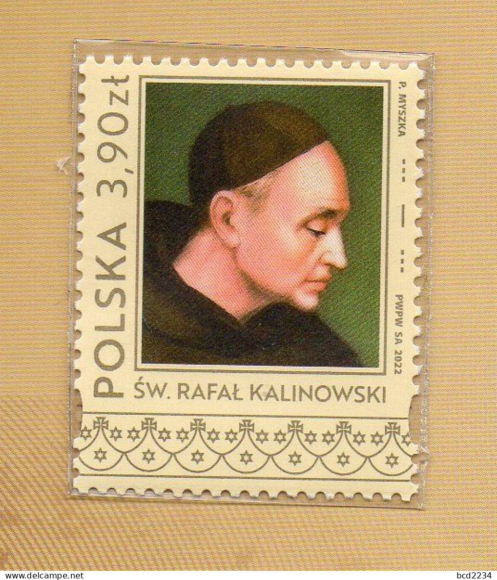 POLAND 2022 POST LIMITED EDITION PHILATELIC FOLDER T2 ST RAPHAEL KALINOWSKI PRIEST PATRON SAINT SOLDIERS SIBERIAN EXILES - Lettres & Documents