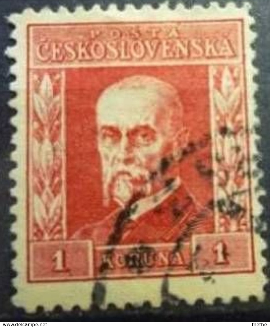 TCHECOSLOVAQUIE - Président Masaryk - Usati