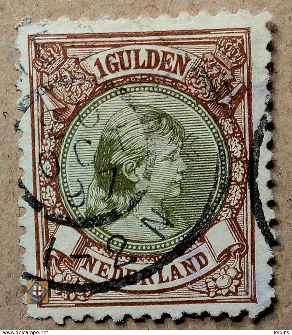 1896 Niederlande Mi.47 C /o - Gebraucht