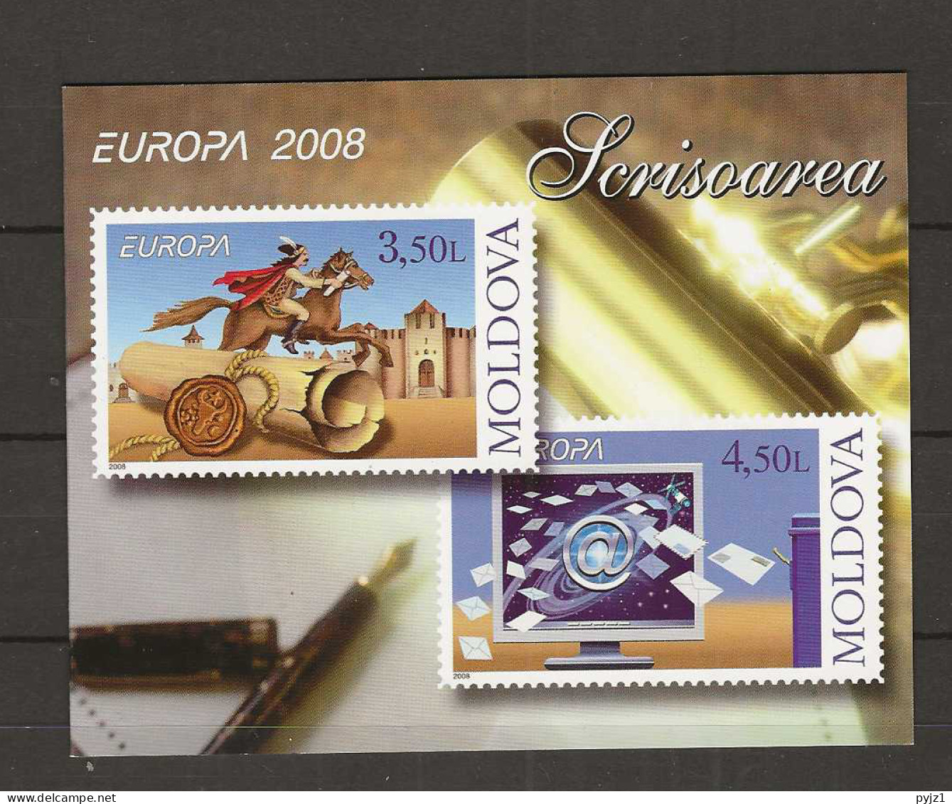 2008 MNH Moldavia Booklet  Postfris** - 2008