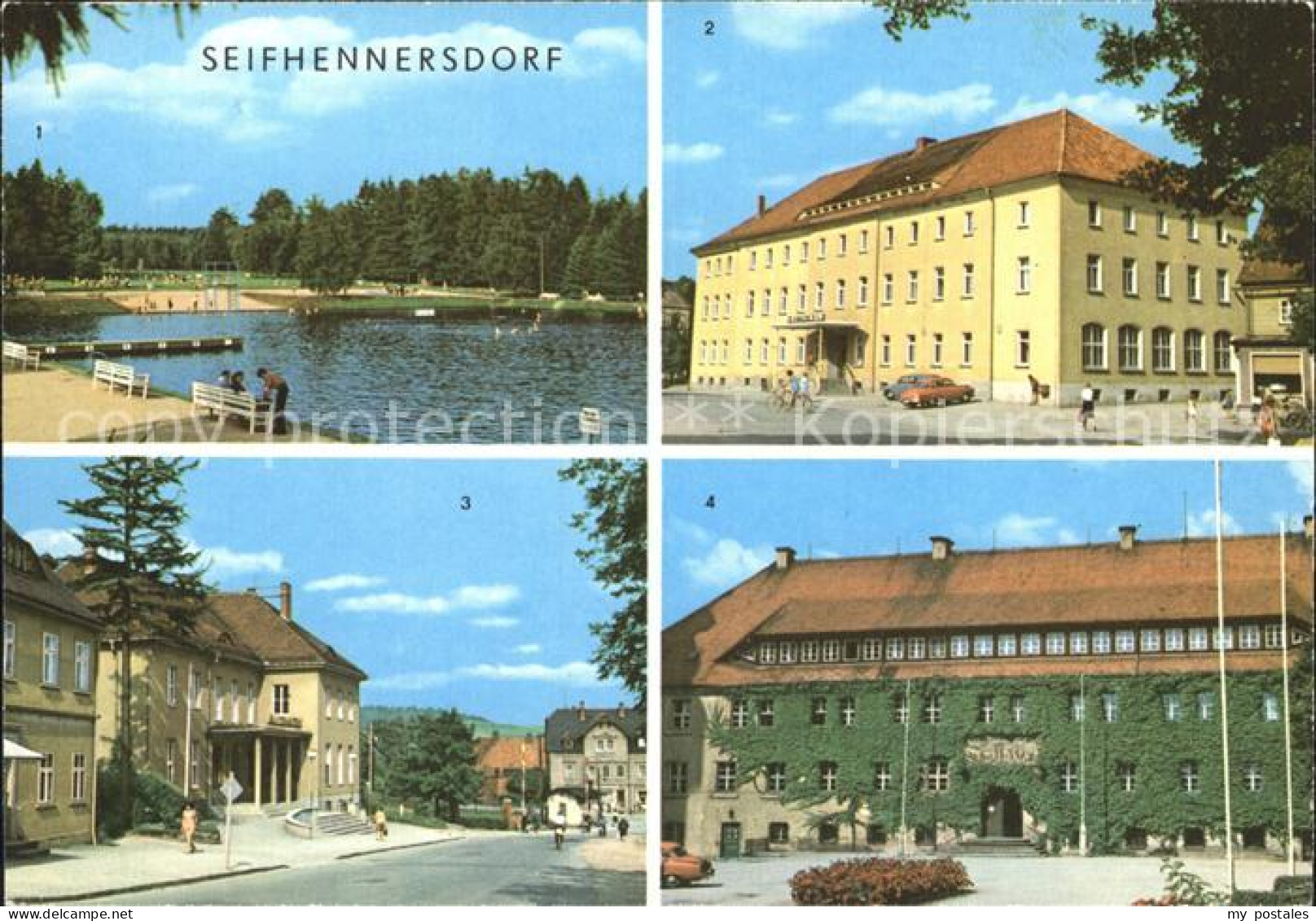 72338720 Seifhennersdorf Waldbad Silberteich Ferienheim Filmtheater Rathaus Seif - Seifhennersdorf