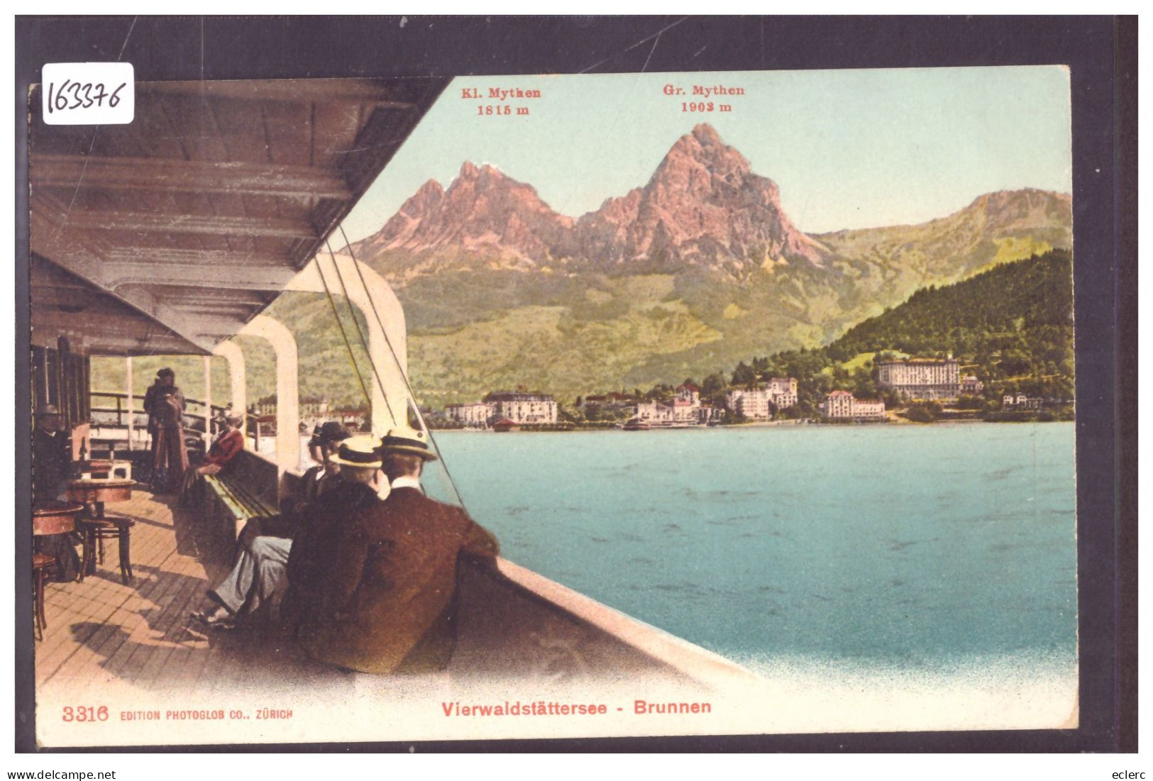 BRUNNEN - AM VIERWALDSTÄTTERSEE - TB - Ingenbohl