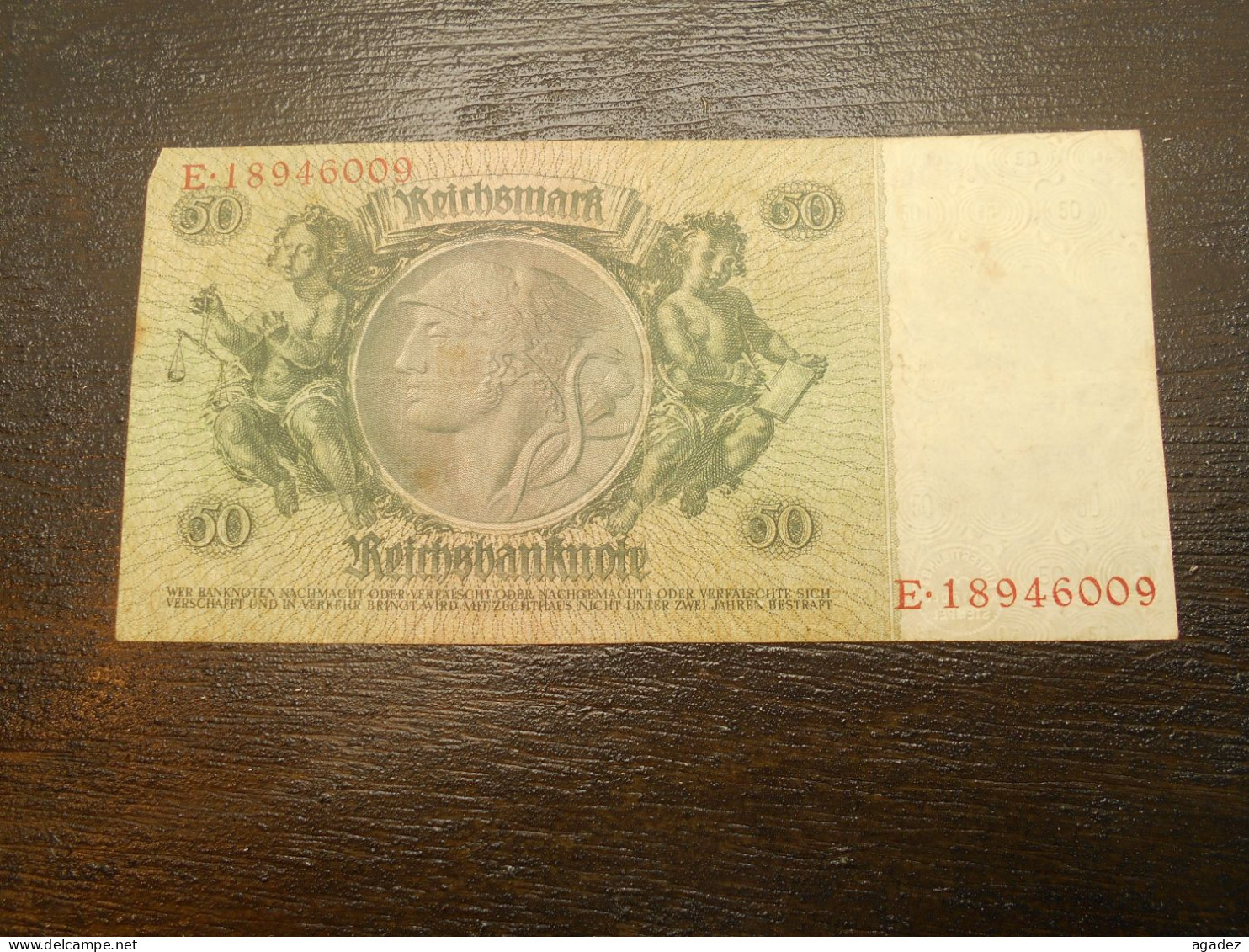 Ancien Billet 50 Mark  1933 - 100 Mark