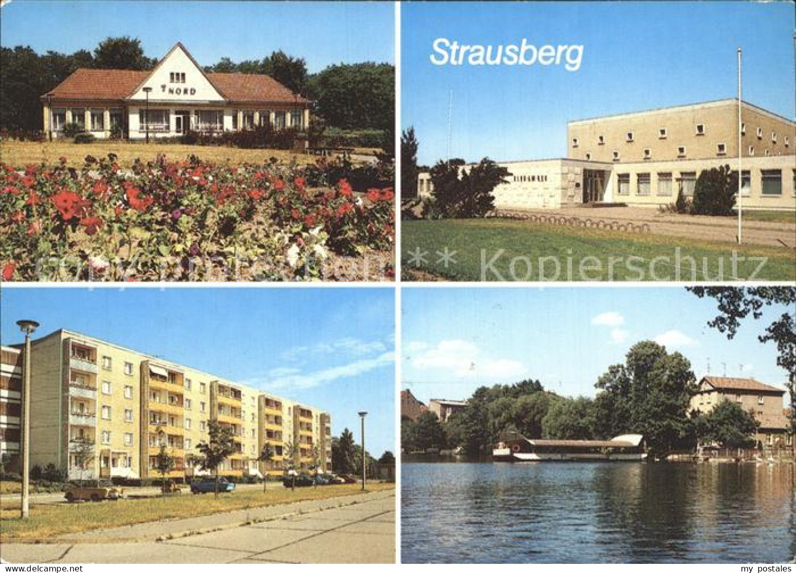 72337108 Strausberg Brandenburg HO Gaststaette Haus Der NVA Neubauter Josef Zett - Strausberg