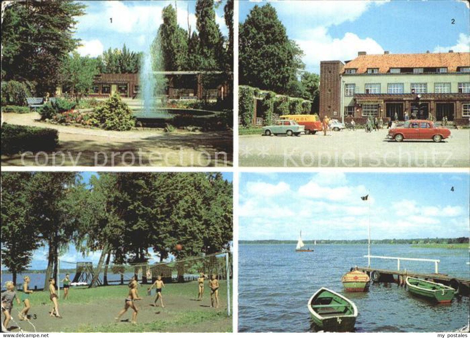 72337103 Wandlitz Anlage Springbrunnen Bahnhof Strandbad Wandlitzsee Wandlitz - Wandlitz