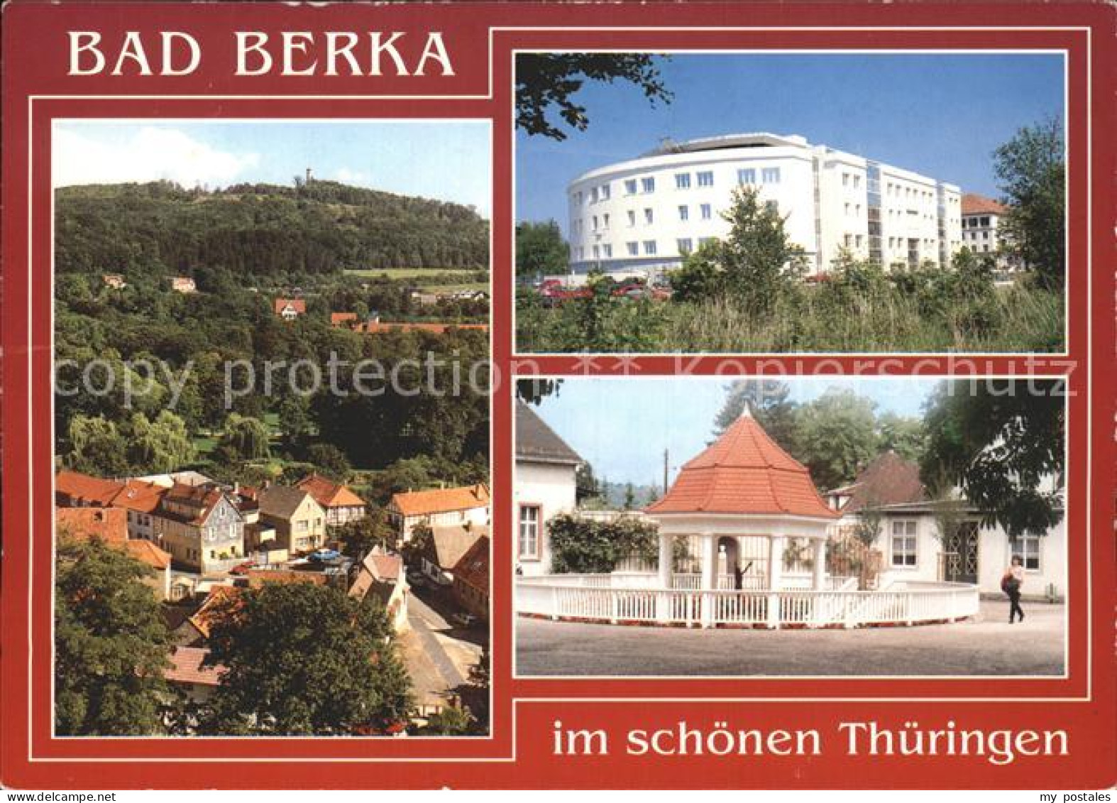 72337064 Bad Berka Blick Zum Adelsberg Paulinenturm Zentralklinik Goethebrunnen  - Bad Berka