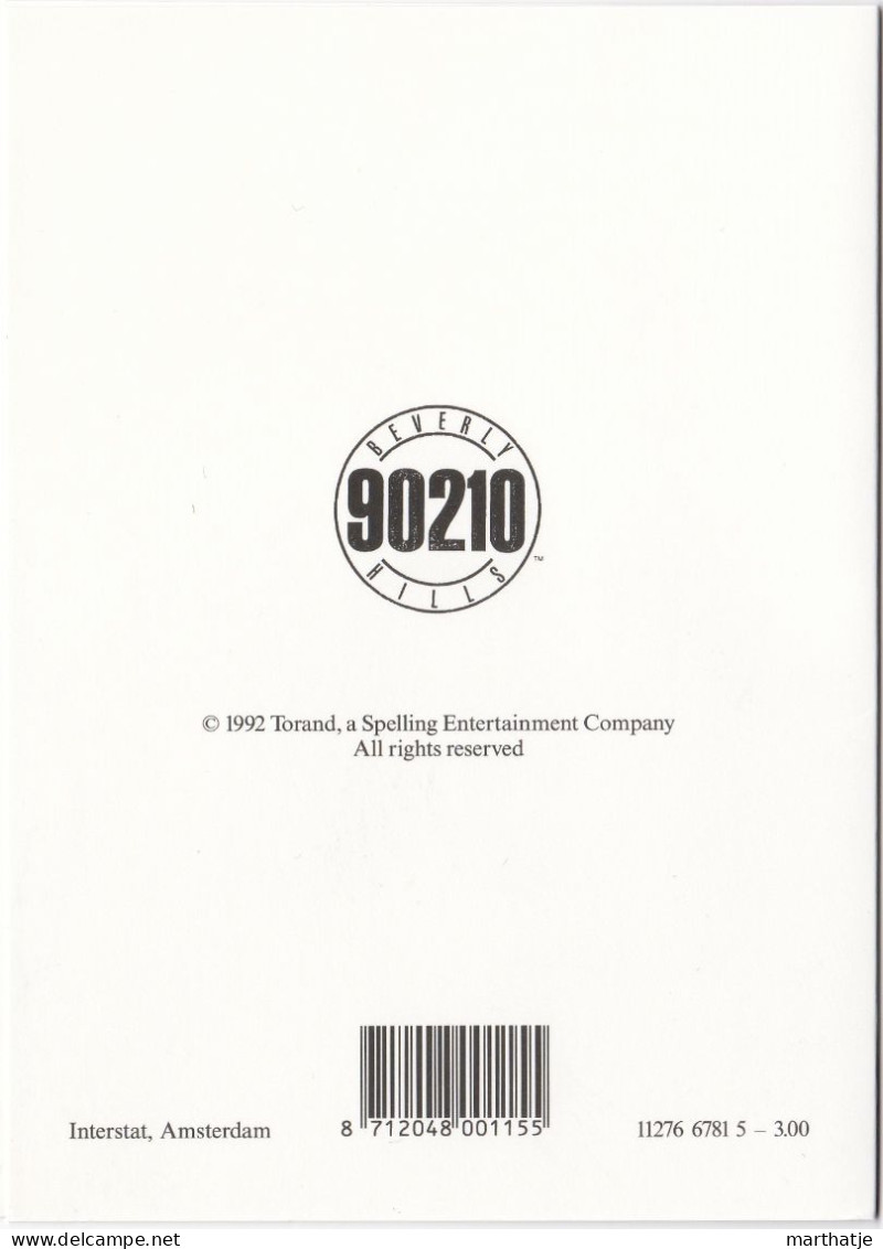 Dylan McKay - 90210 - Beverly Hills - 1992  - 11276 6781 5 - 3.00 - Series De Televisión