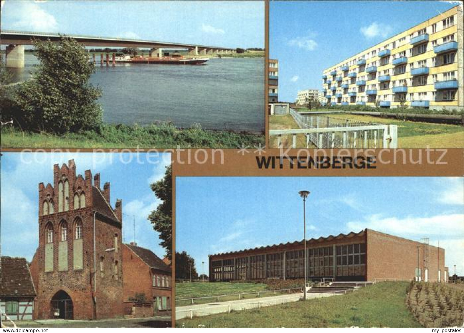 72335200 Wittenberge Prignitz Neue Elbbruecke Perleberger Strasse Steintor Schwi - Wittenberge