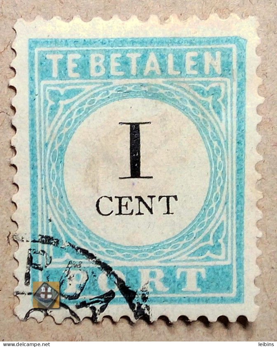 1881 Niederlande Mi.P 3 III E /o - Strafportzegels