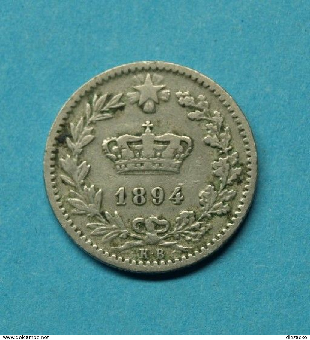 Italien 1894 20 Centesimi (BK219 - Sonstige & Ohne Zuordnung