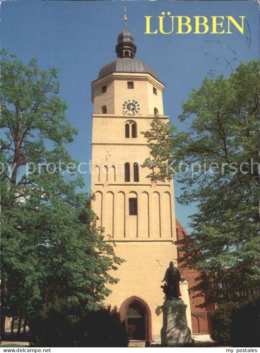 72332214 Luebben Spreewald Paul Gerhardt Kirche Luebben - Lübben (Spreewald)