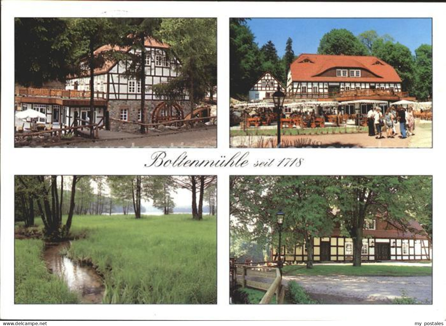 72332210 Boltenmuehle Gasthaus Restaurant Fachwerkhaus Ruppiner Schweiz Geschich - Neuruppin