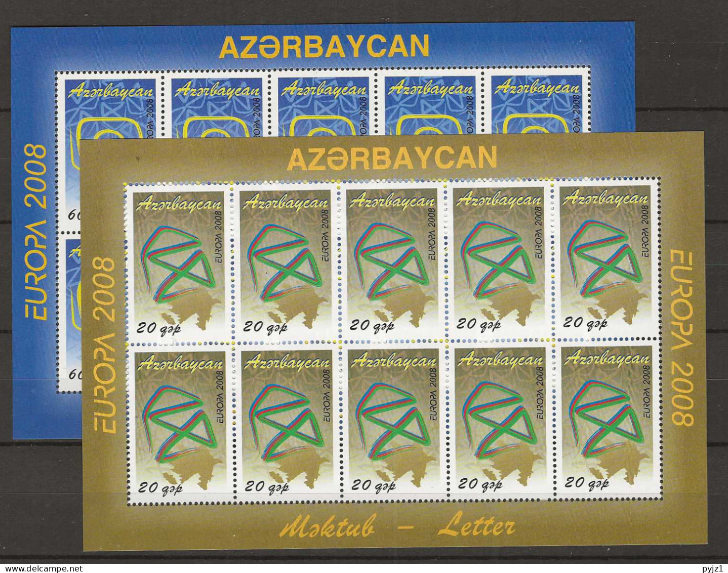 2008 MNH Aserbeidschan Kleinbogen Postfris** - 2008