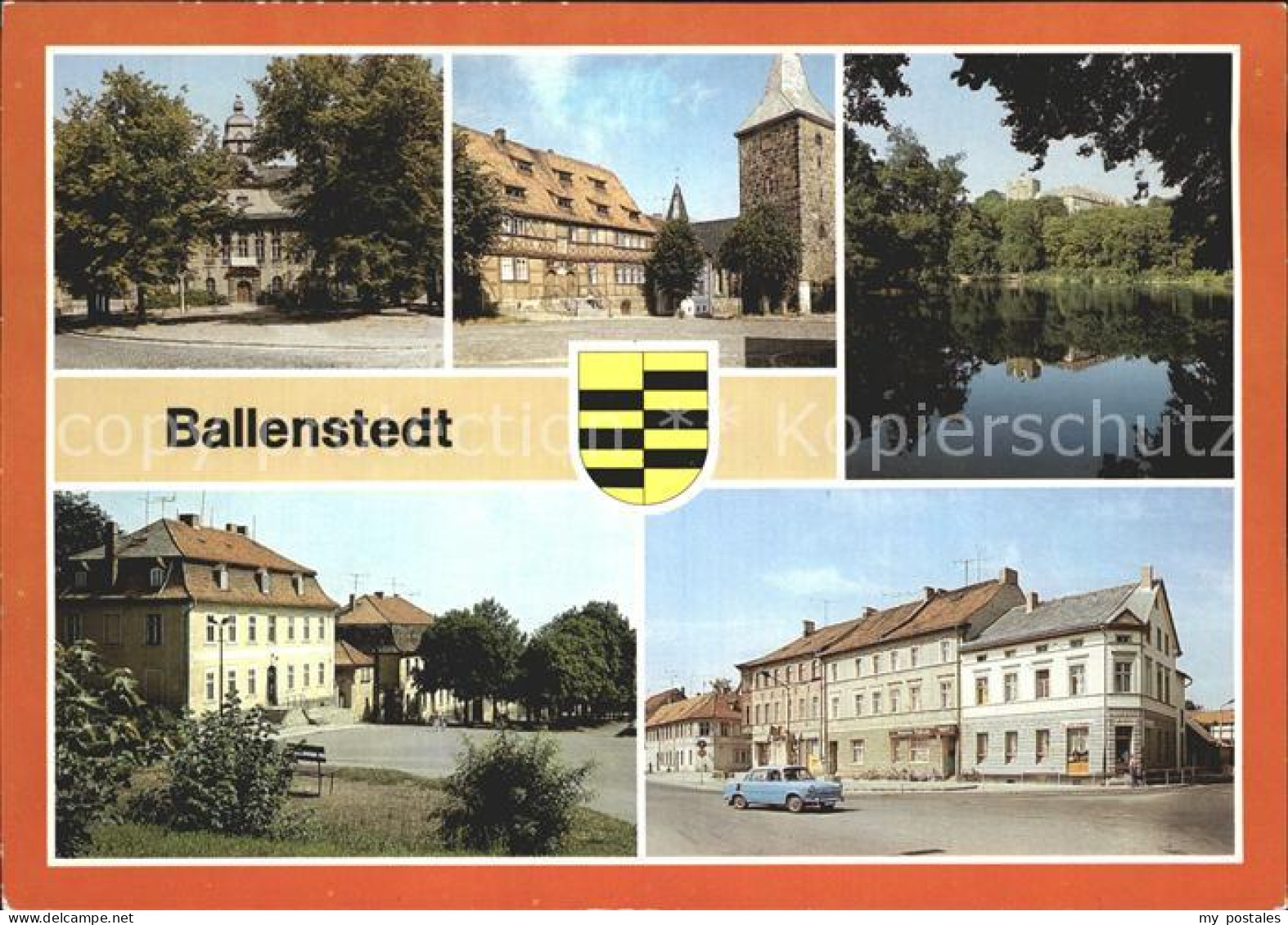 72332165 Ballenstedt Rathaus Alter Markt Schlossteich Wilhelm Pieck Allee Rudolf - Ballenstedt