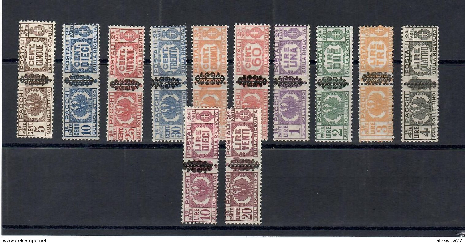 Italia / Luogotenenza 1945 PP 48/59 ** MNH / VF - Colis-postaux