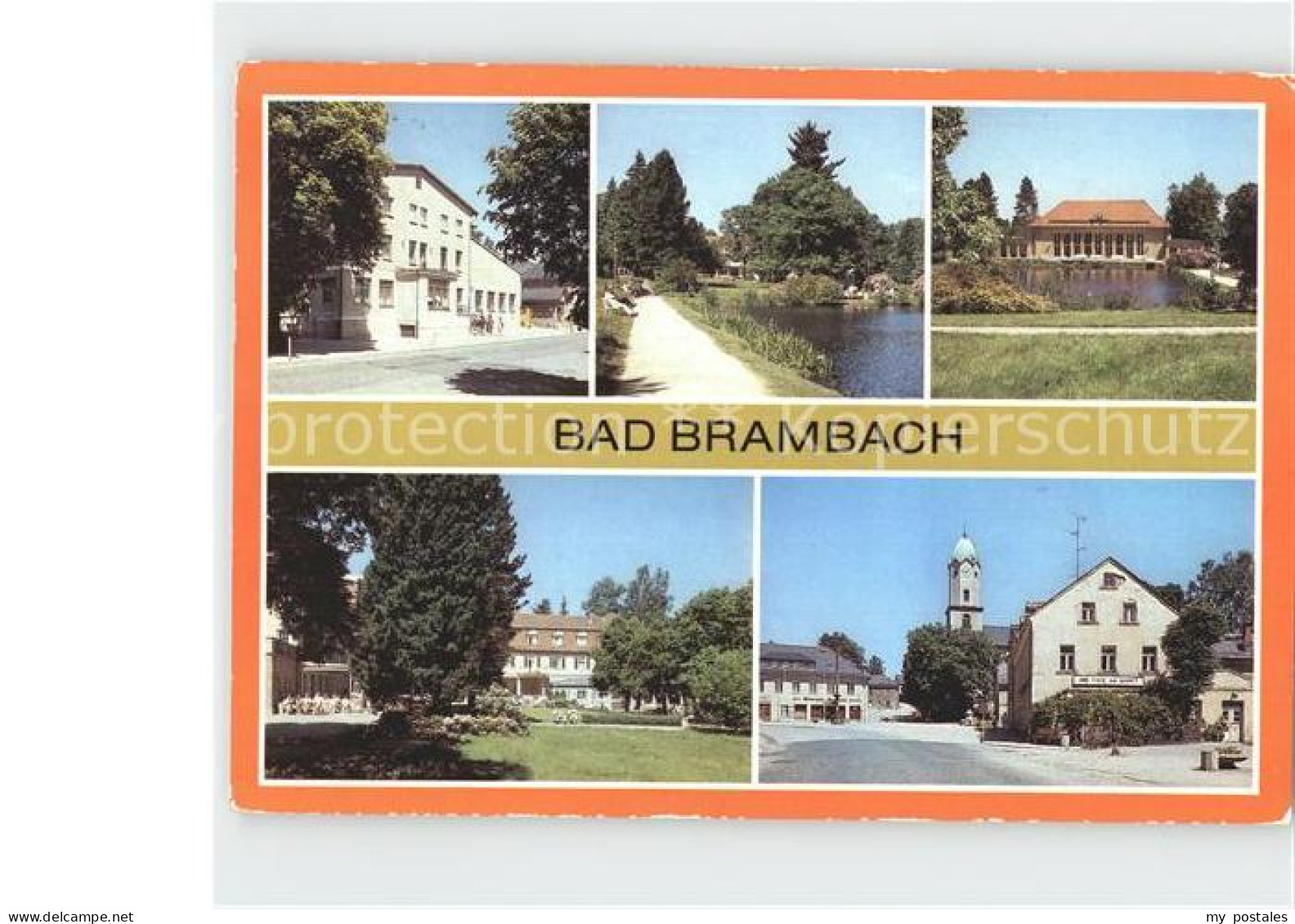 72331683 Bad Brambach HOG Freundschaft Kurpark Festhalle Vogtlandhaus Karl Liebk - Bad Brambach