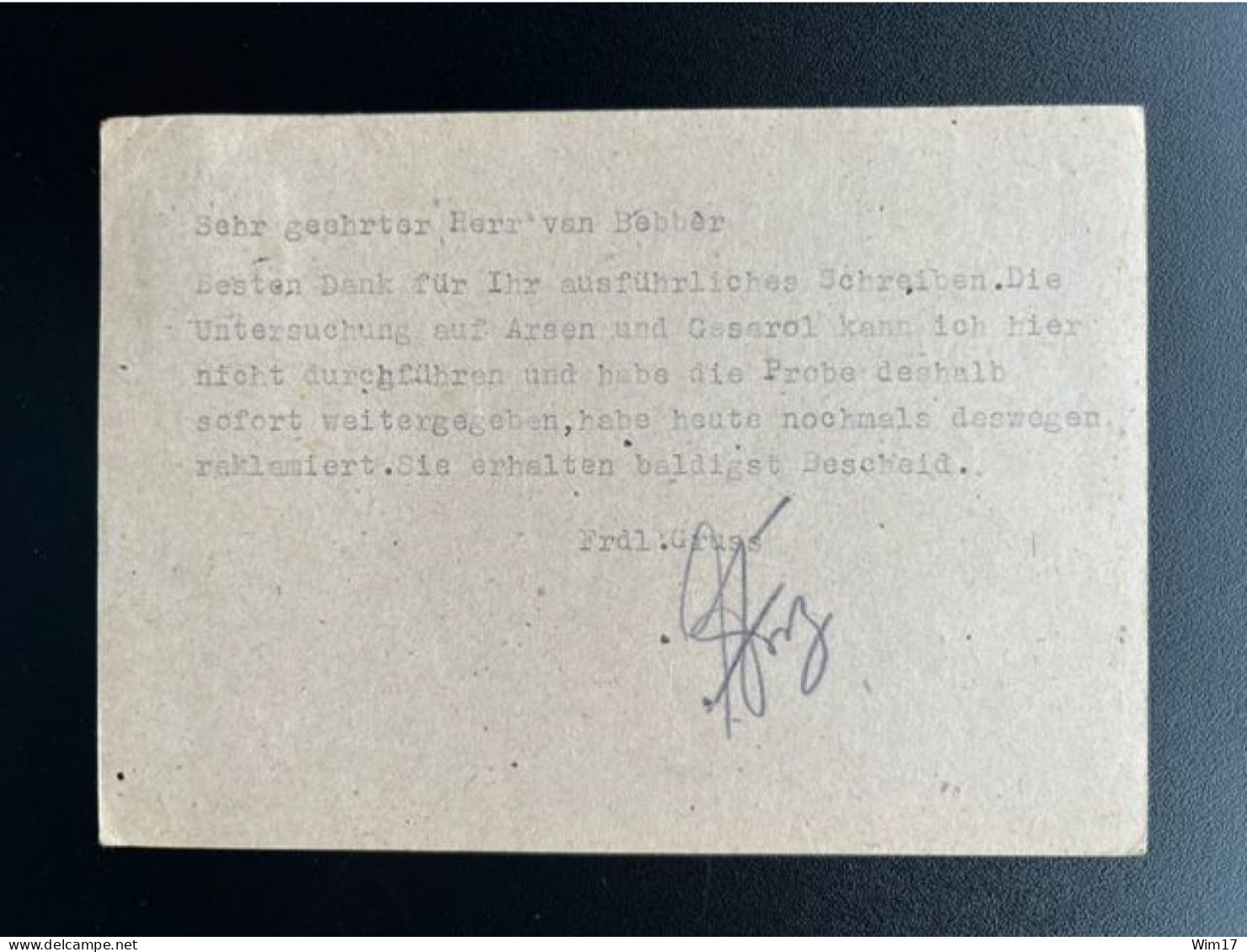 GERMANY 1947 POSTCARD LOVENICH TO GOCH 26-06-1947 DUITSLAND DEUTSCHLAND - Postal  Stationery