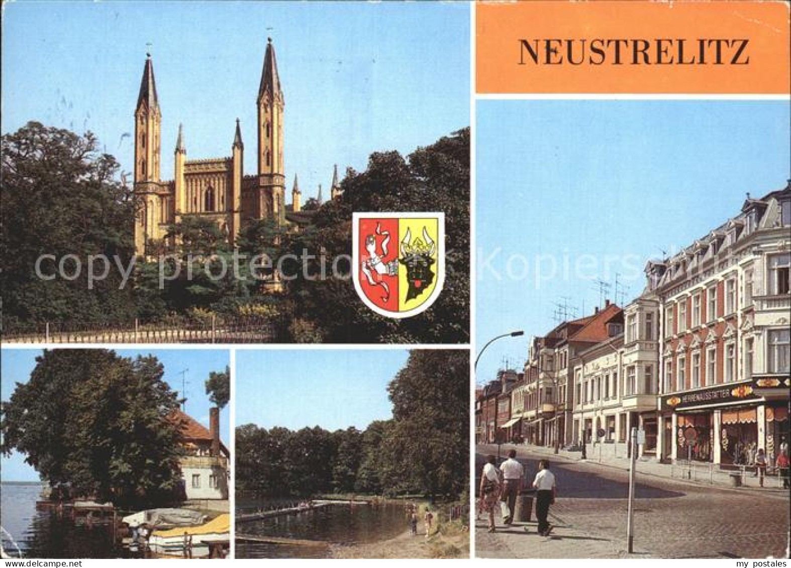72331378 Neustrelitz Schloskirche Kulturhaus Eisenbahner 8. Maerz  Neustrelitz - Neustrelitz