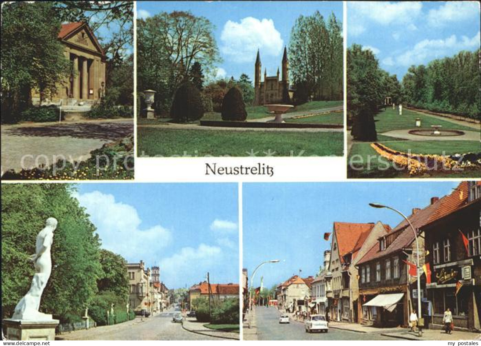 72331377 Neustrelitz Friedrich-Wolf-Theater Stadtpark Gutenbergstrasse Neustreli - Neustrelitz