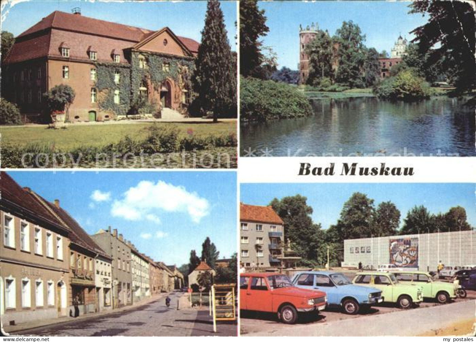 72331371 Bad Muskau Oberlausitz Moorbad Schlossruine Ernst-Thaelmann-Strasse  Ba - Bad Muskau