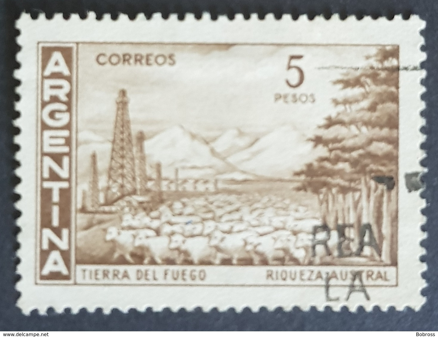 1959-1960 Country Views, Republica Argentina, Used - Used Stamps