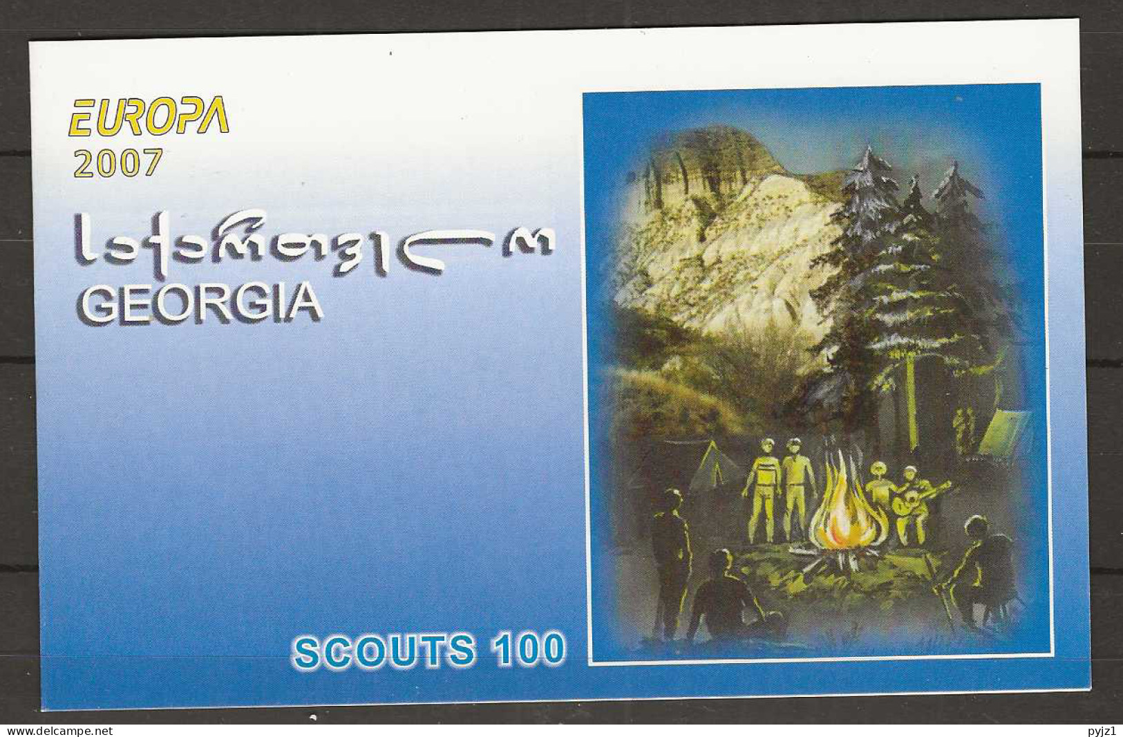 2007 MNH Georgia Booklet Postfris** - 2007