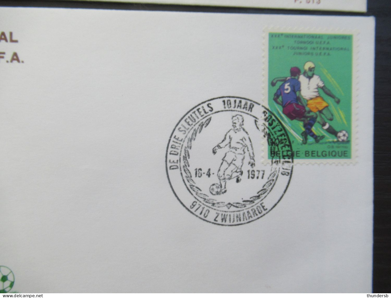 FDC1851 'UEFA' En 1860 'Rubens' - 1971-1980