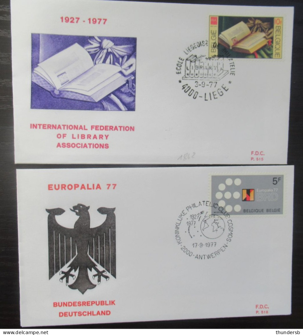 FDC1862 'IFLA' En 1867 'Duitsland' - 1971-1980