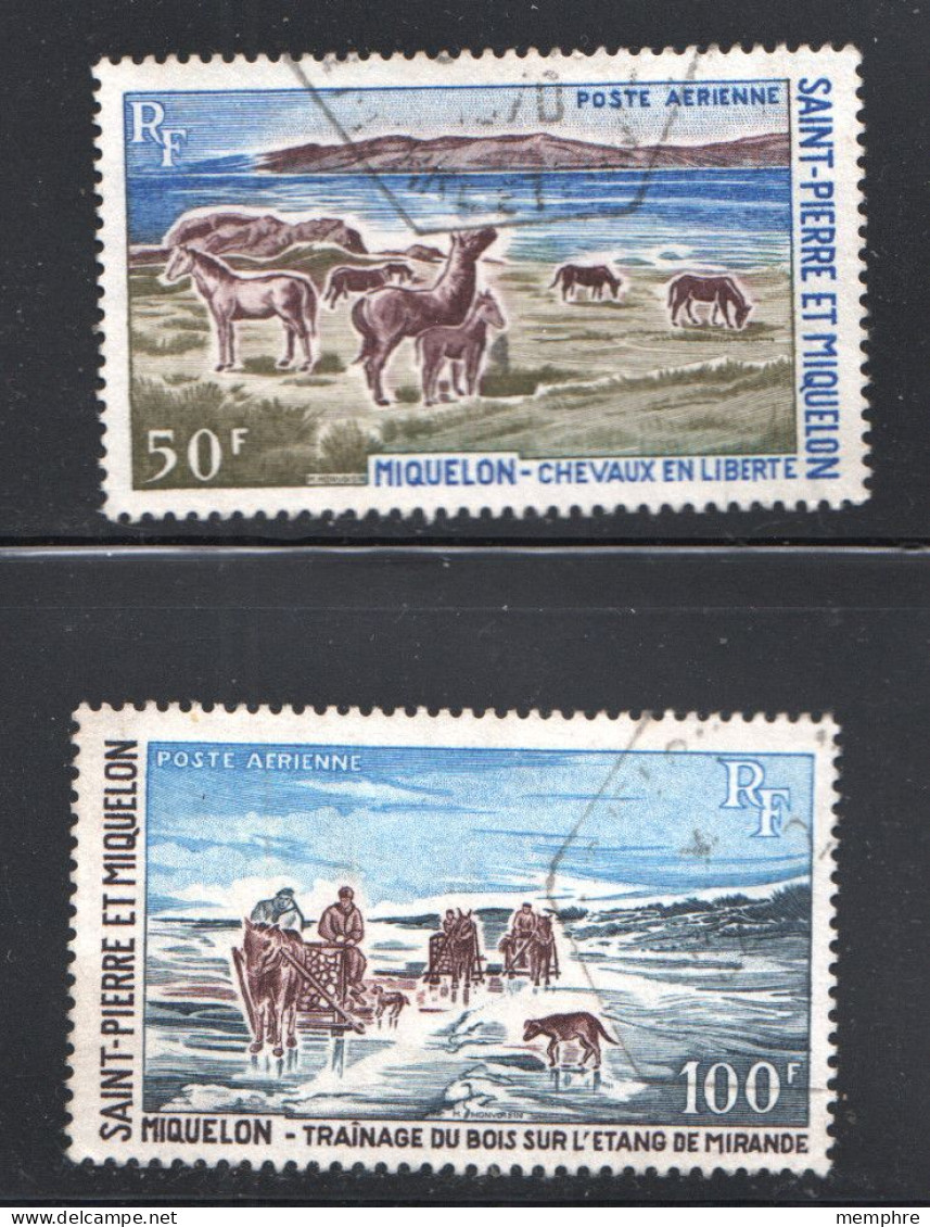 1969 Scènes De La Vie  SPM Yv PA 44-5  Oblitérés - Used Stamps