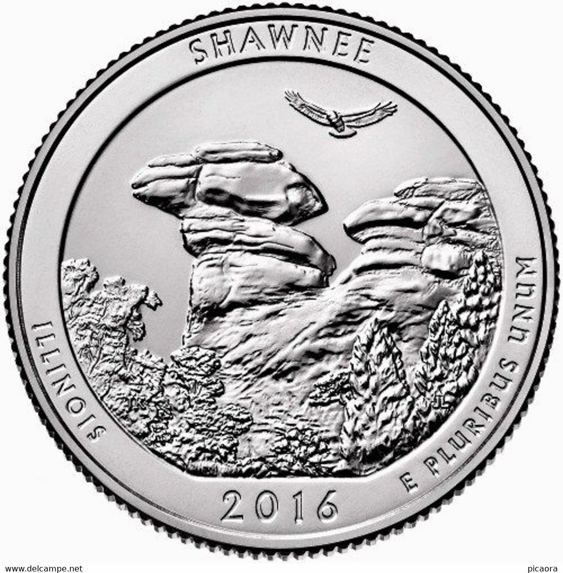 USA EEUU 25 CENTS. QUARTER DOLLAR SHAWNEE 2016 D O P A ELEGIR UNC NEW - 2010-...: National Parks