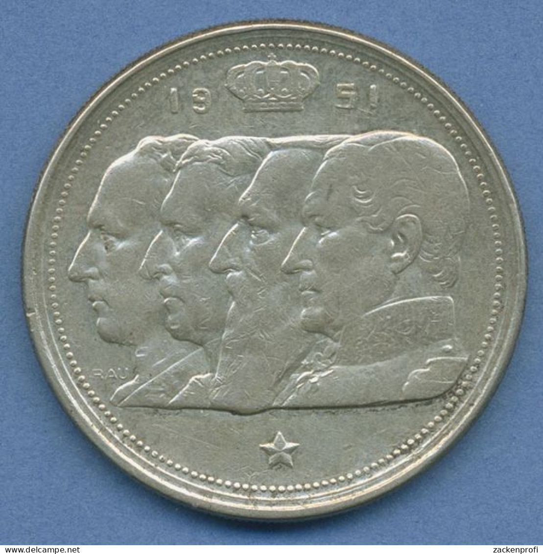 Belgien 100 Francs 1951 Könige Leopold, Albert, KM 139.1 Ss (m4620) - 100 Francs