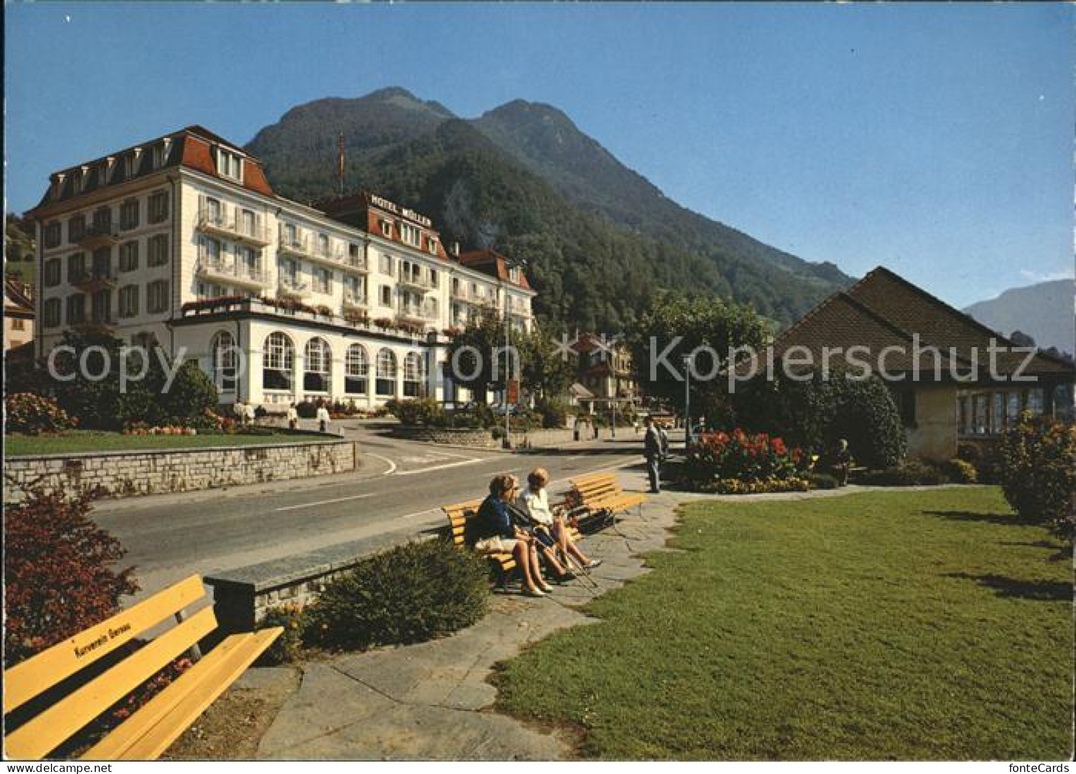 11709979 Gersau Vierwaldstaettersee Hotel Mueller Mit Rigi Hohfluh Gersau - Autres & Non Classés