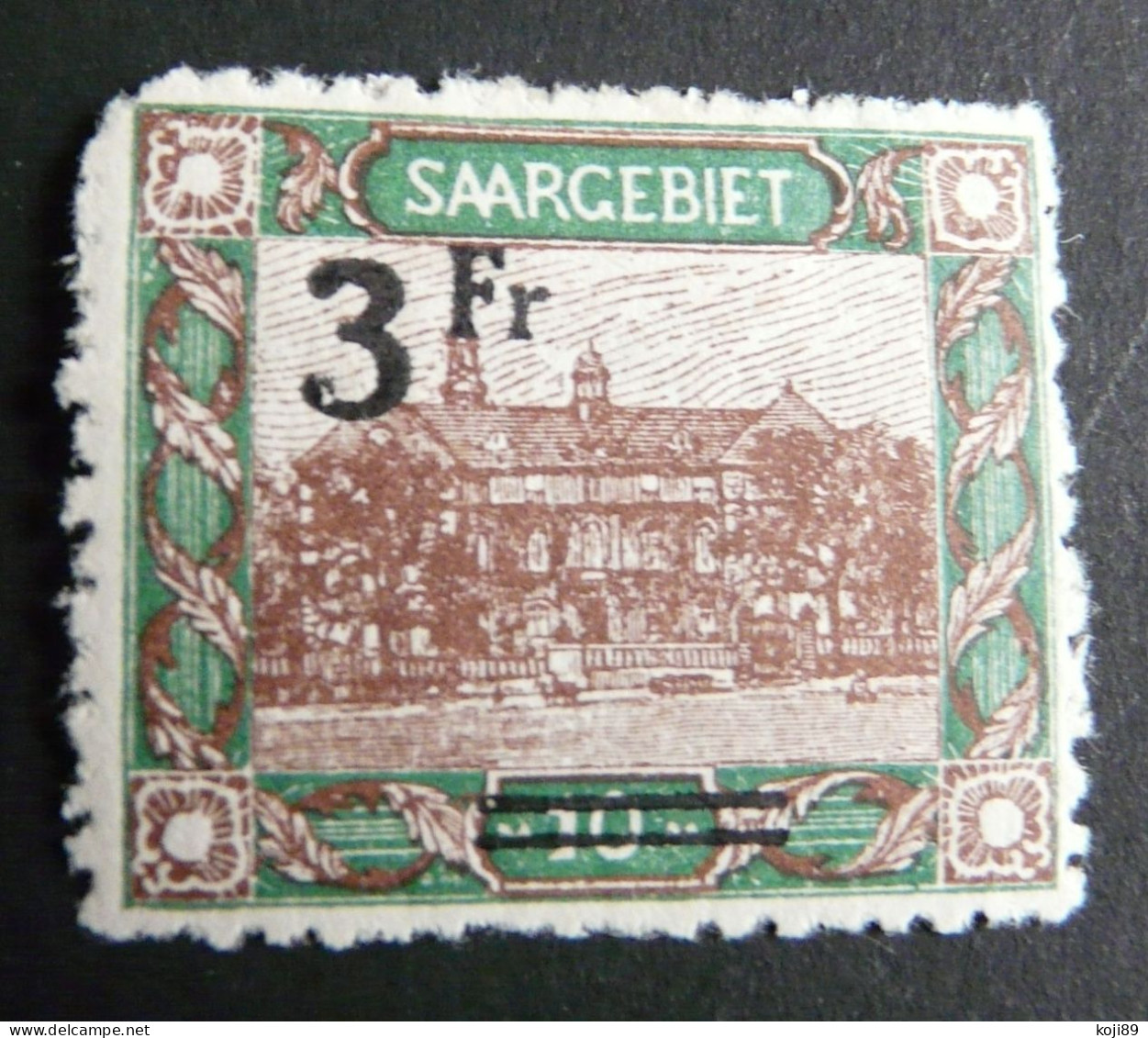 SARRE - N° 81 A - Neuf * Avec Charnière -  TTB  - Variété - Autres & Non Classés