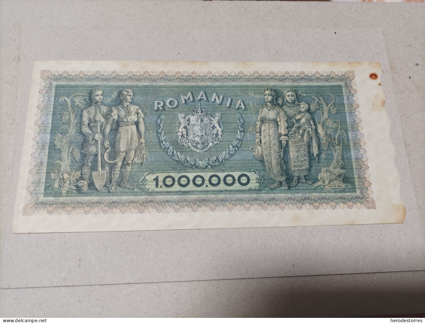 Billete De Rumania De 1000000 Lei, 1947, AUNC - Roumanie