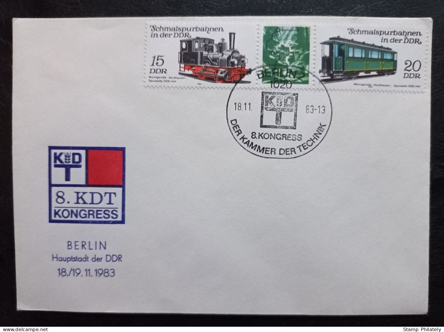 Germany DDR FDC 1983 Cover - 1981-1990