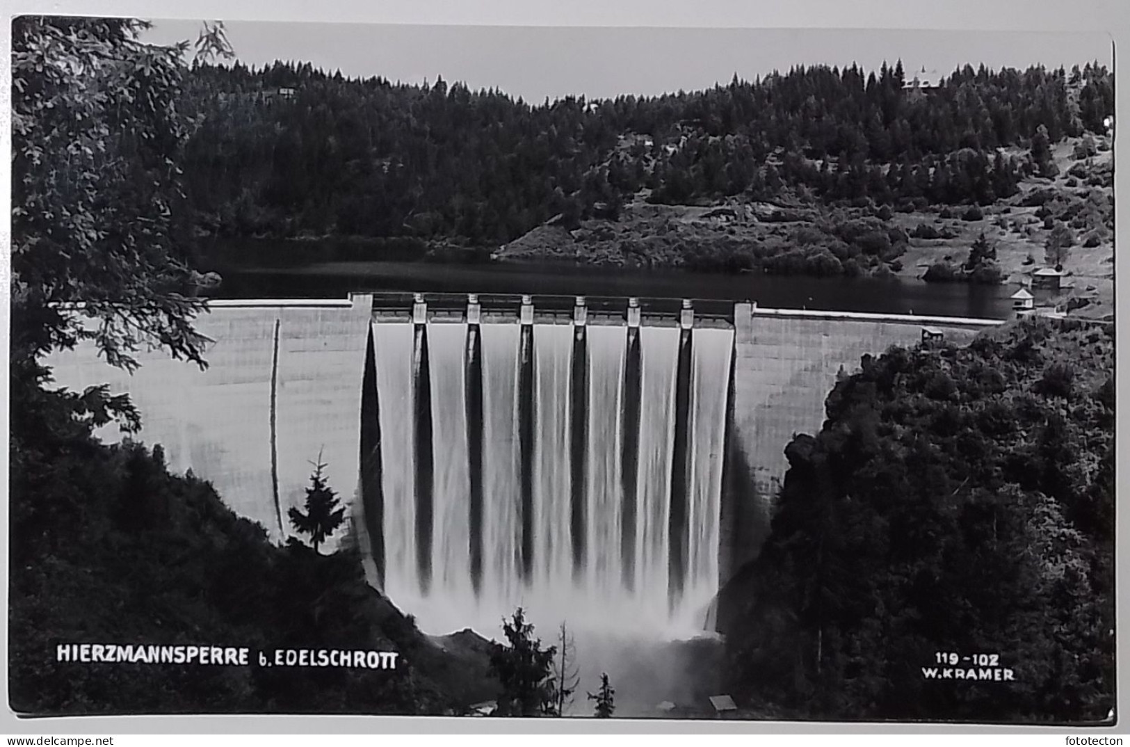 Österreich - Hierzmannsperre Edelschrott - Austria - Diga Barrage Dam - Edelschrott