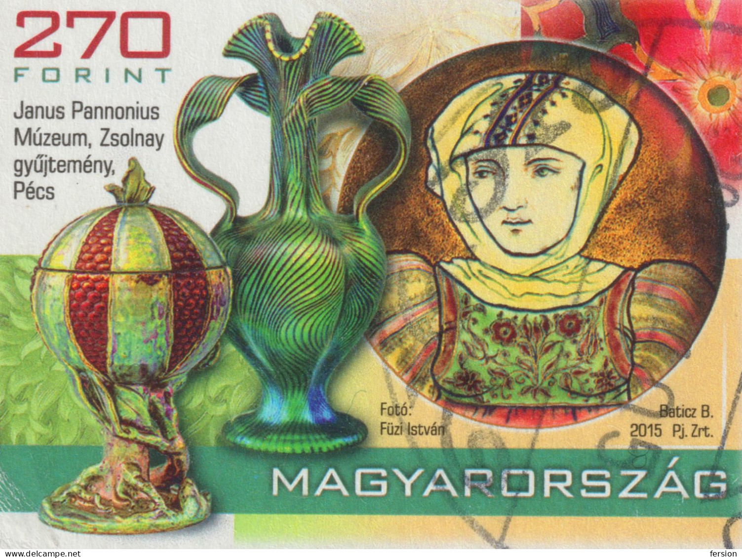Historical MUSEUM  Győr Rómer Flóris / Zsolnay Porcelain Ceramics Museum Pécs - Hungary 2015 - Used Pair - Musées