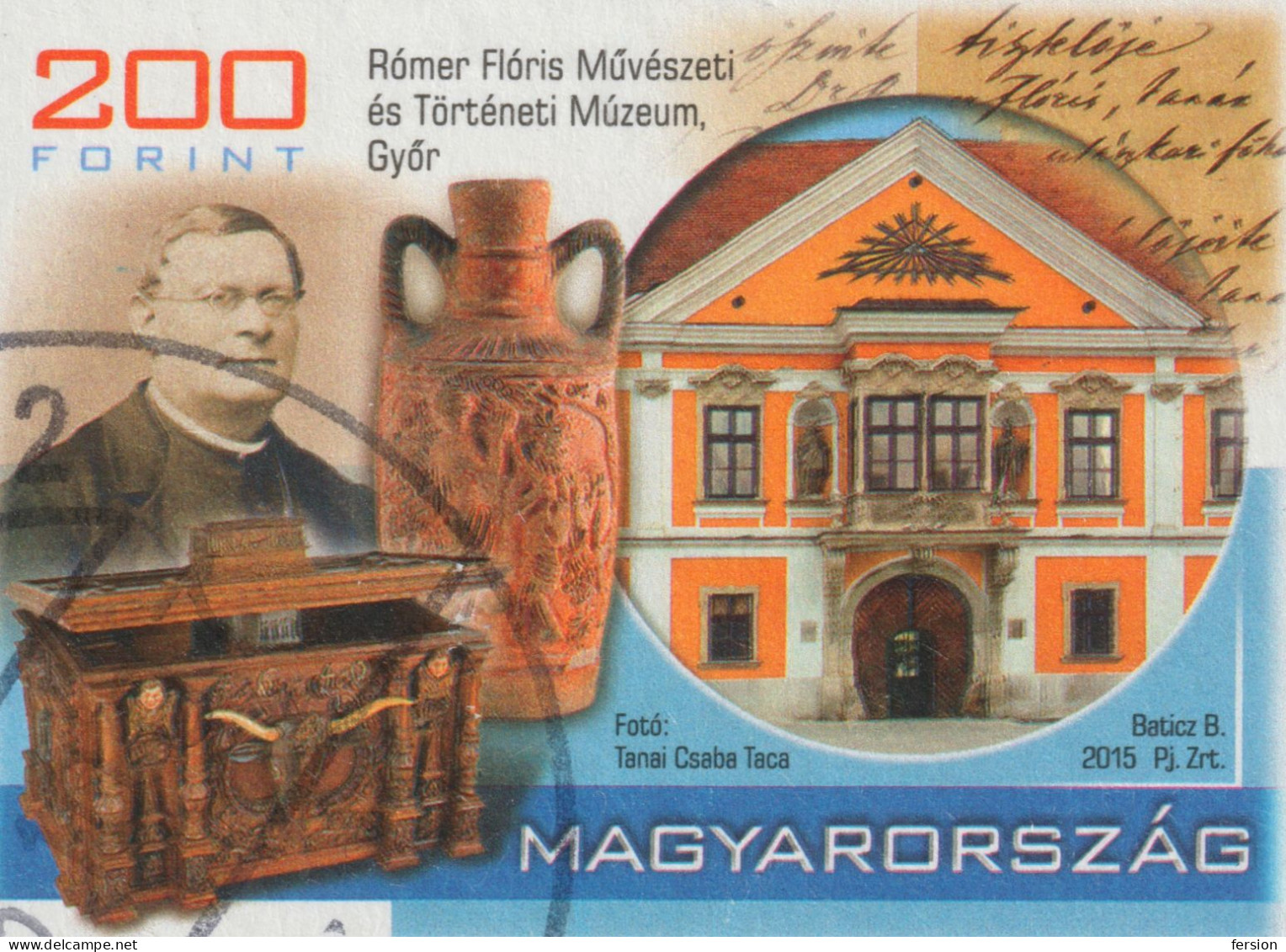 Historical MUSEUM  Győr Rómer Flóris / Zsolnay Porcelain Ceramics Museum Pécs - Hungary 2015 - Used Pair - Musées
