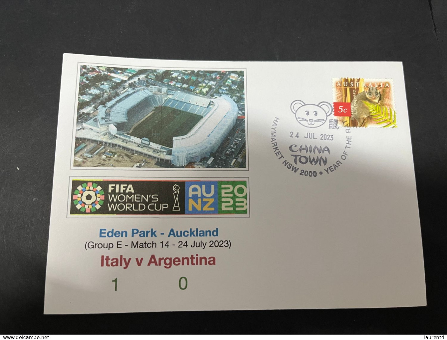 16-2-2024 (4 X 22) 3 Covers - FIFA Women's Football World Cup 2023 - Argentina Matches - Other & Unclassified