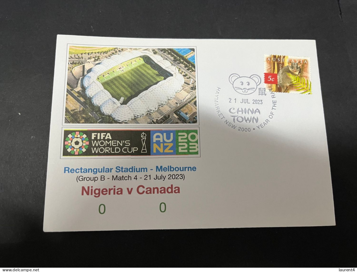 16-2-2024 (4 X 22) 4 Covers - FIFA Women's Football World Cup 2023 - Canada Matches - Sonstige & Ohne Zuordnung