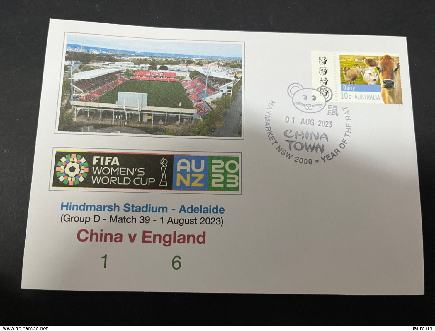 16-2-2024 (4 X 22) 3 Covers - FIFA Women's Football World Cup 2023 - China Matches - Sonstige & Ohne Zuordnung