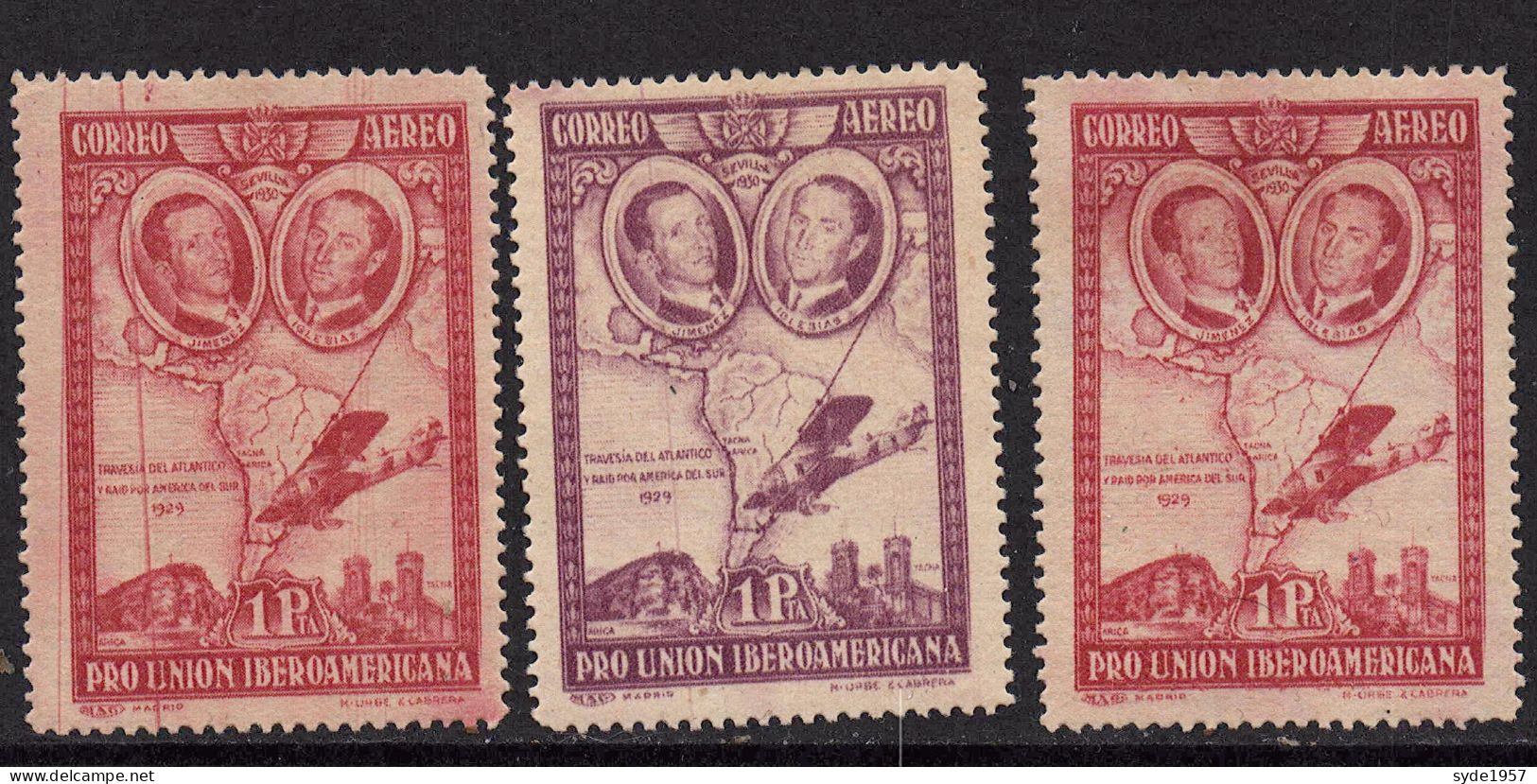 Espagne -1930- Lot De 11 Timbres  Oblitérés - Usados