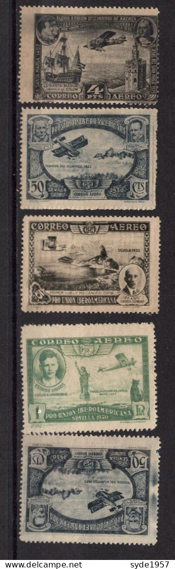 Espagne -1930- Lot De 11 Timbres  Oblitérés - Used Stamps