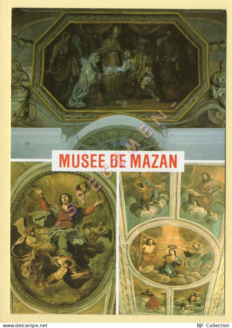 84. MAZAN – Les Plafonds Du Musée – Peintures Du XVII Siècle – Ecole D'Avignon – Multivues - Mazan