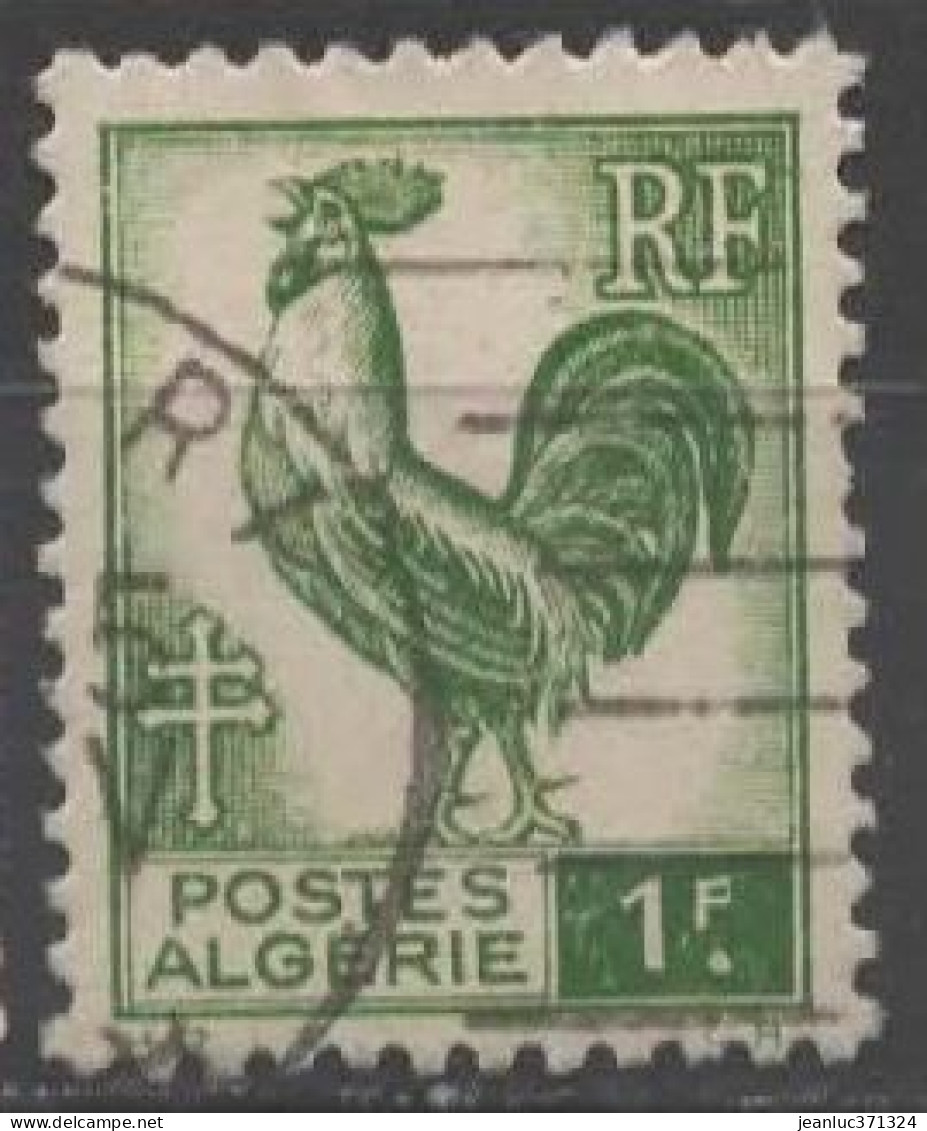 ALGERIE N° 219 Y&T O 1944-1945 Coq - Usados