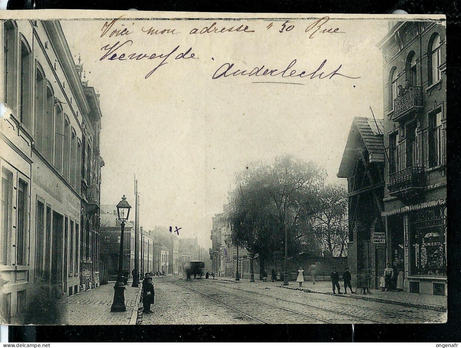 Rue VEEWERFDE  Obl. 03/09/1902 - Anderlecht