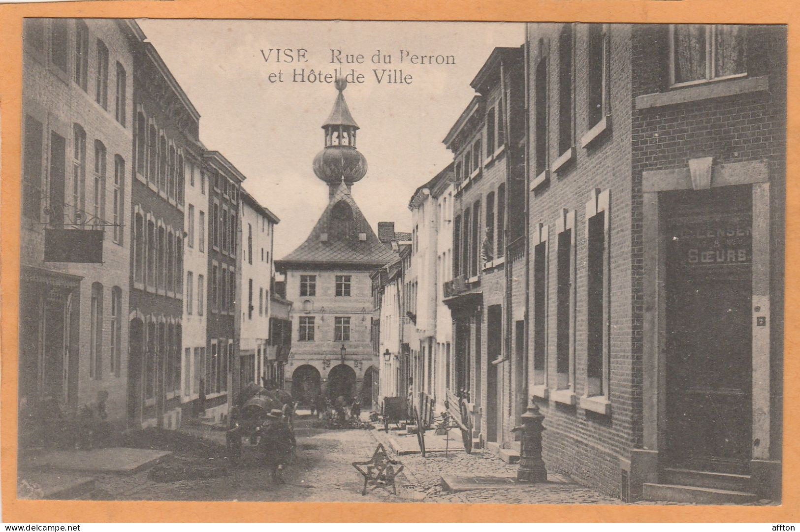 Vise Belgium 1910 Postcard - Wezet